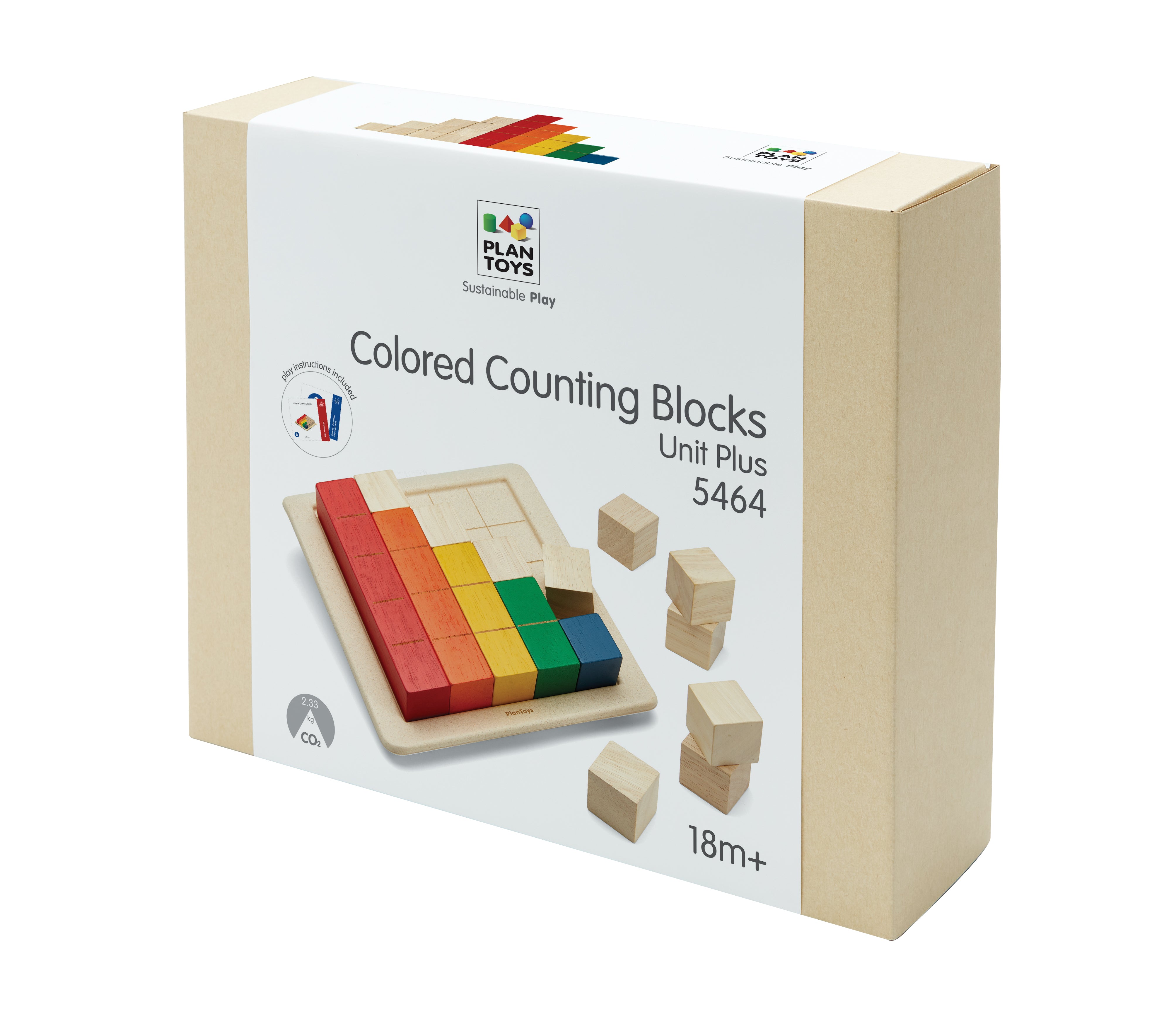 Plantoys Bloques de Conteo de Colores - Unit Plus – nebu