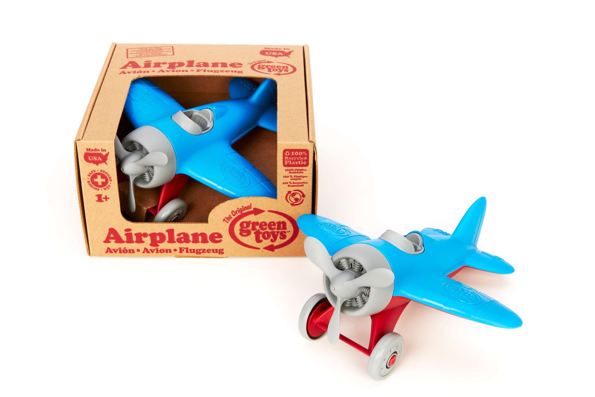 Green Toys Airplane – nebu - Main Image